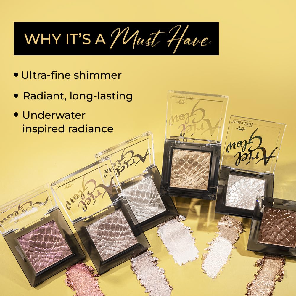 Daily Life Forever52 Sensational Ariel Glow Highlighter | Illuminating Smooth Glow | Waterproof & Long-Lasting | Lightweight Formula | Multi-Dimensional Radiance for All Skin Tones (Scuba, 6g)