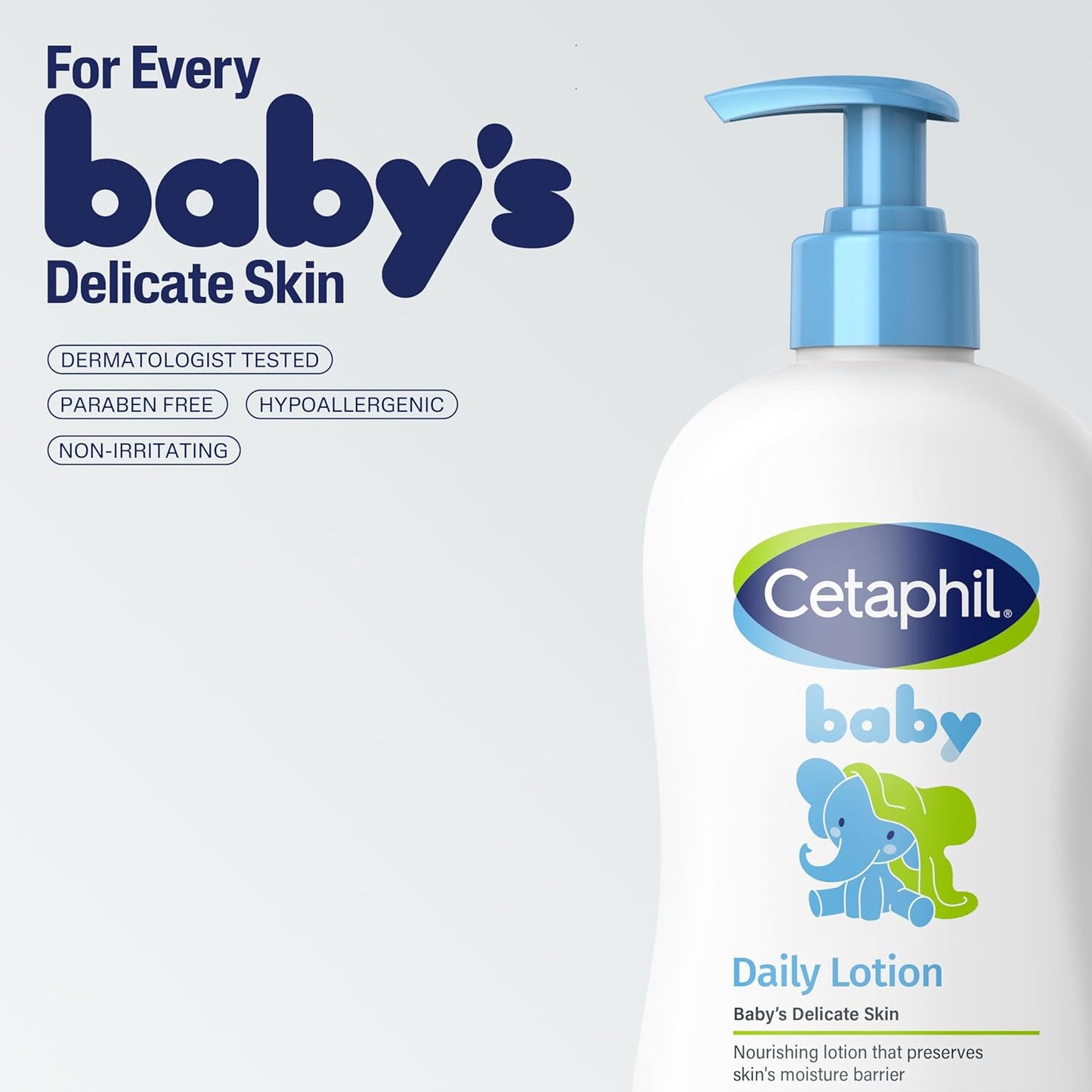 Cetaphil Baby Daily lotion, 400 ml, White, (F33000)