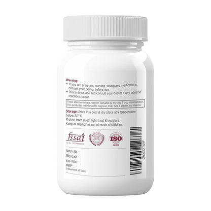 Biotrex Nutraceuticals Myo Inositol & Choline Bitartrate 750mg Complex, Healthy Brain & Nervous System, 99% High Purity Grade Inositol - 60 Vegetarian Capsules
