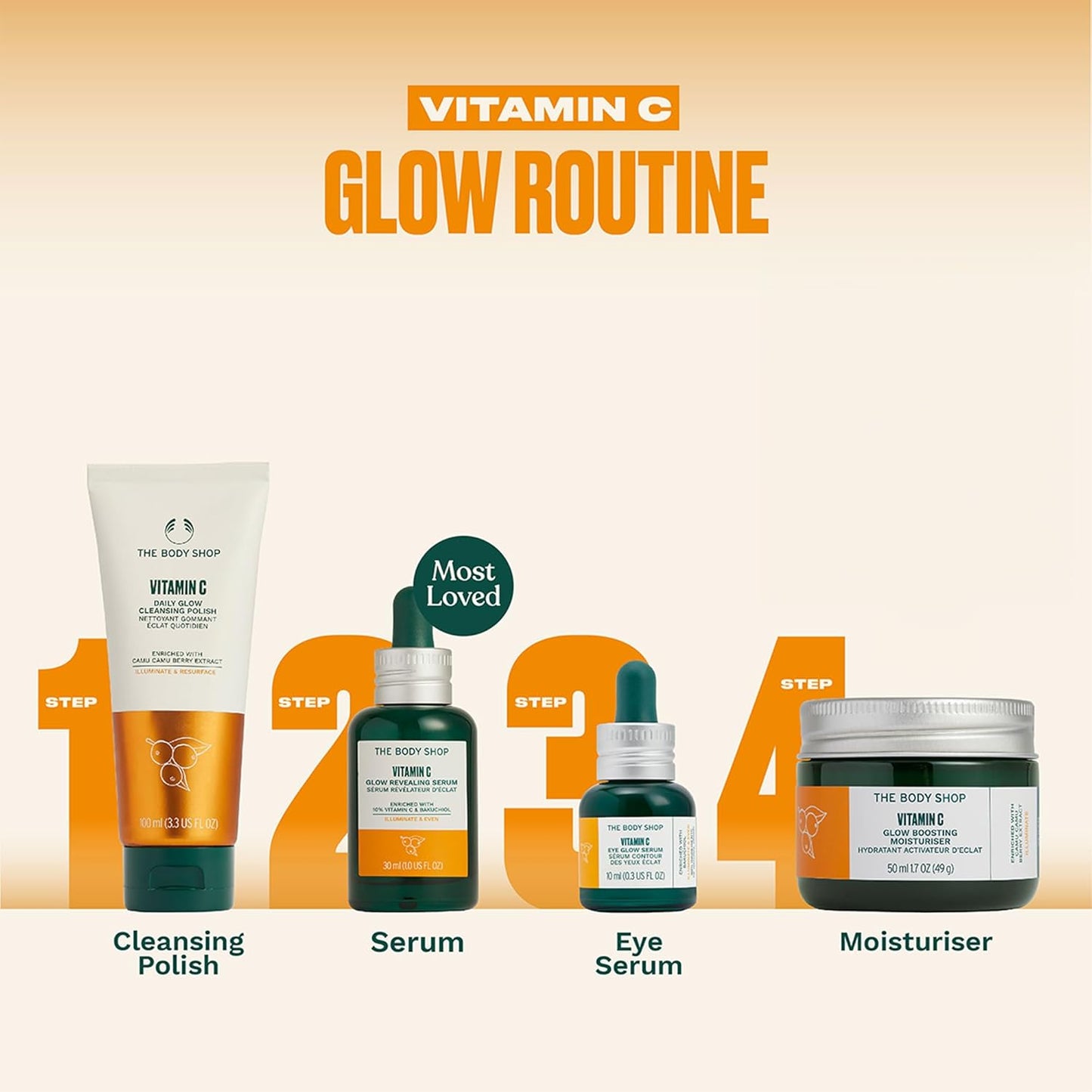 The Body Shop Vitamin C - 10ml Eye Glow Serum