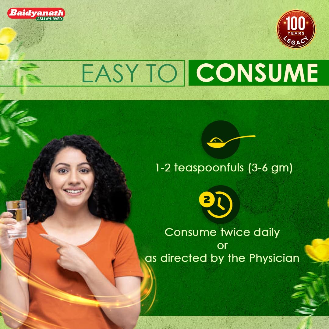 Baidyanath Dhatu Paushtik Churna - 100g | Ayurvedic Herbal Powder for Strength, Stamina and Daily Energy Support | With Ashwagandha, Safed Musli, Shatavari & Kaunch Beej |