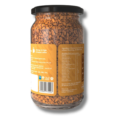 Impulse Coffees - Hazelnut Flavoured Instant Coffee Powder | Premium Freeze Dried Arabica Hazelnut Coffee Powder | Smooth Instant Coffee, Hot & Cold