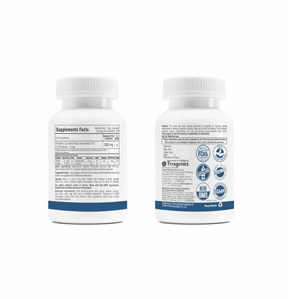 Trexgenics PUMPKIN SEED EXTRACT 500 mg Prostate, BPH, Urinary Tract Health Support (60 Veg Capsules) (Pack of 1)