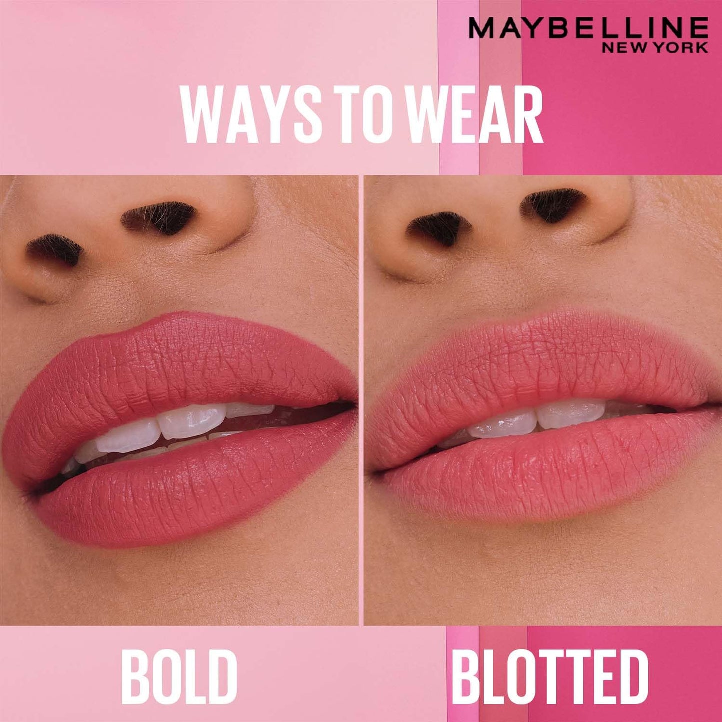 Maybelline New York Serum Lipstick (Satin) weightless hydration, One-swipe bold color, Mauve - 107 Blind Date, 4.2g