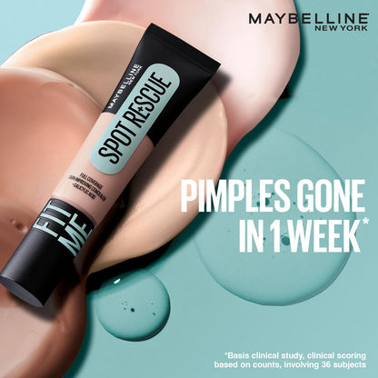 Maybelline New York Fit Me Spot Rescue Concealer, 60 | Full Coverage, Skin Improving