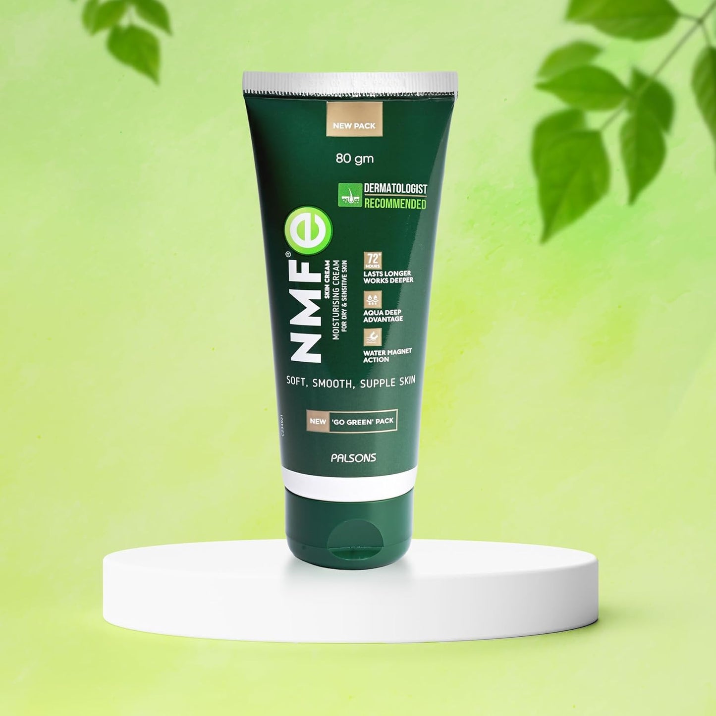 NMFe Skin Cream 80 gm | Moisturising Cream | For Dry and Sensitive Skin | Aloe vera & Vitamin E | Dermatologically Recommended | Lasts longer works deeper