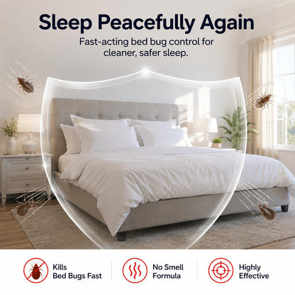Good Morning Bed Bug Killer Spray 400 ml | Bed Bug Control for Home & Commercial Use