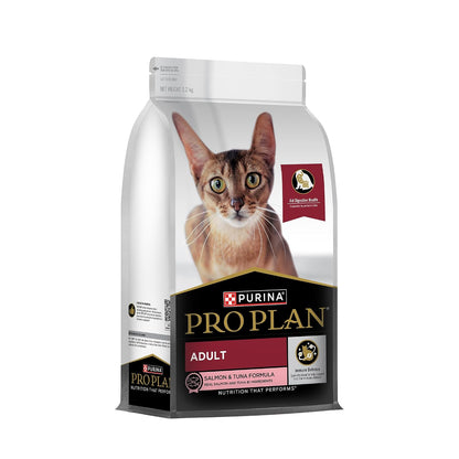 Purina Pro Plan Adult Cat Dry Food with Salmon & Tuna, 1.2kg Pack | With Salmon & Tuna, Complete & Balanced Nutrition, High Protein, Essential Vitamins & Minerals