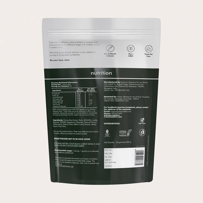 Man Matters Magnesium Glycinate Gummies For Improved Sleep | 30 Days Pack | 500mg/Gummy | Higher Absorption Relieves Stress, Muscle Recovery & Support Bone Health | No Added Sugar | Non Habit Forming