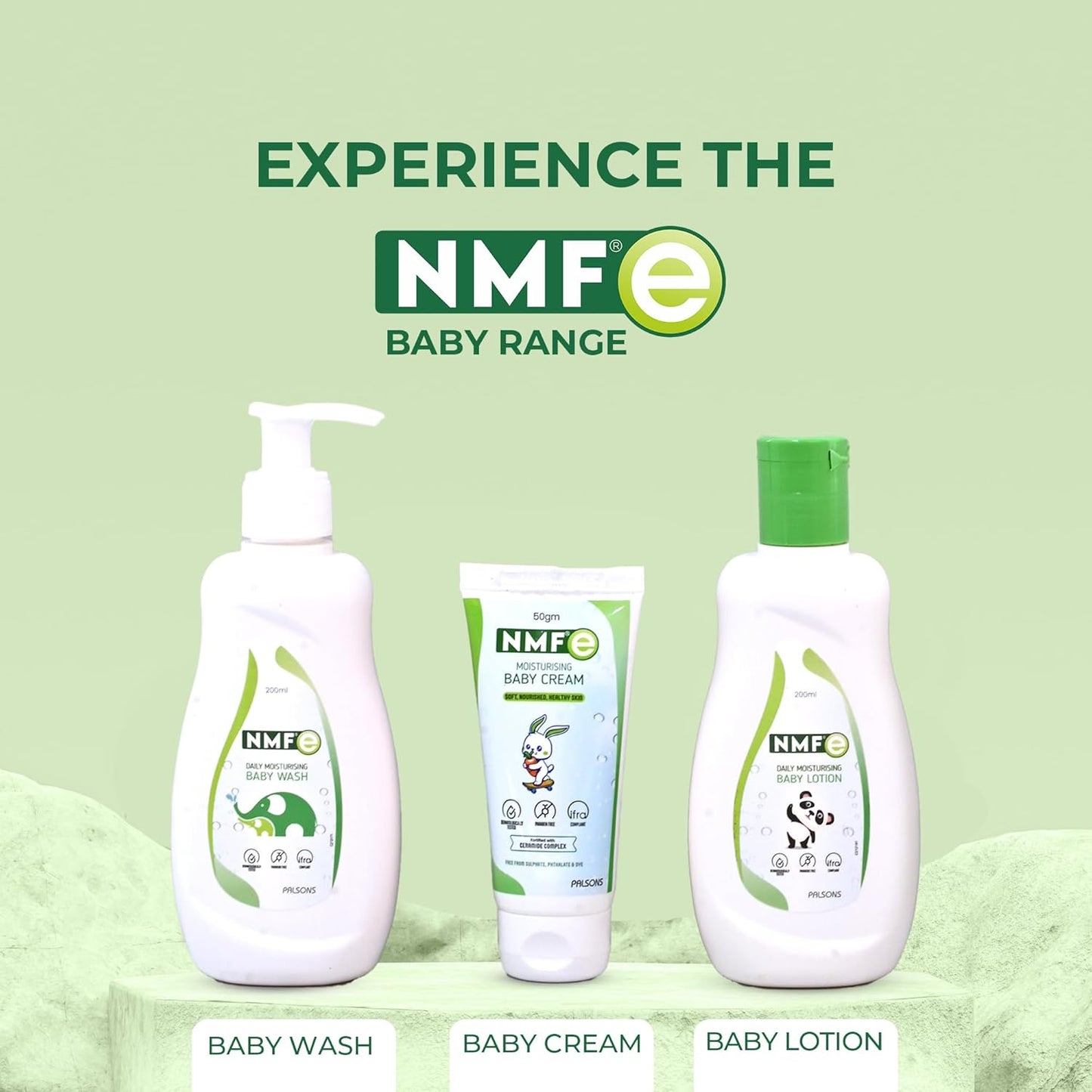 NMFe Baby Cream 50gm for All Skin Types | Vitamin E | Aloe Vera