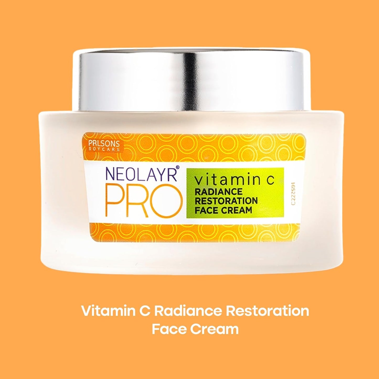 NEOLAYR Pro Vitamin C Radiance Restoration Face Cream | Anti-Oxidant Vitamin C & Hydration Booster Hyaluronic Acid | Restore Youthful Glowing Skin| 40 GM