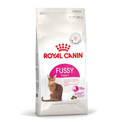 Royal Canin Fussy Exigent Adult Cat Dry Food, 400 g | Supports Digestion And Enhances Overall Vitality