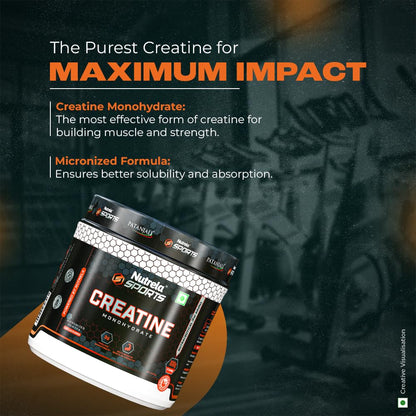 Nutrela Sports Patanjali Creatine Monohydrate - 100g Unflavoured