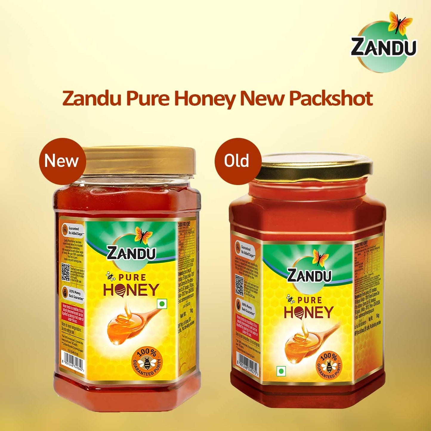 Zandu Pure Honey || 100% Pure || No Added Sugar & Adulteration, 1KG