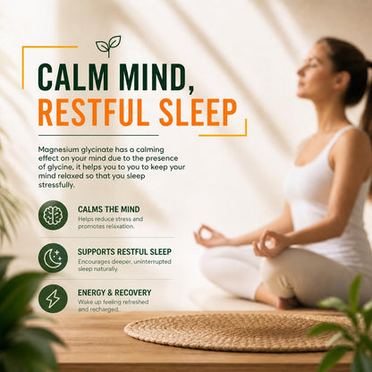 Simply Earth Magnesium Complex supplements - 120 Veg Tablets with Magnesium Glycinate; Citrate; Oxide & added Zinc - Promotes Healthy Bones; Supports Nerve & Muscle Function
