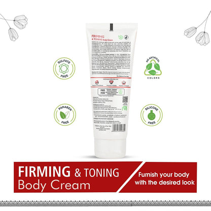 Ayouthveda Firming & Tonning Body Cream | Enriched With Satavari | Strengthnes Skin Tissues | Deeply Nourishes Skin & Keep It Moisturized | Ideal For Daily Use (Pack of 1; 100g)