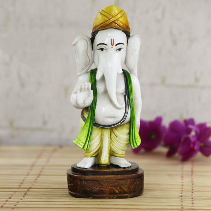 eCraftIndia Lord Ganesha Statue Decorative Showpiece - 20 cm