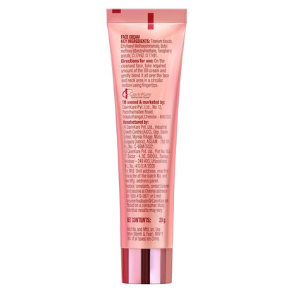 Spinz BB Cream | Instant Glow, Even Skin Tone & Natural Coverage | Lightweight, Non-Sticky Mousse Formula | With Vitamin E and Double Sunscreen Protection (29g)