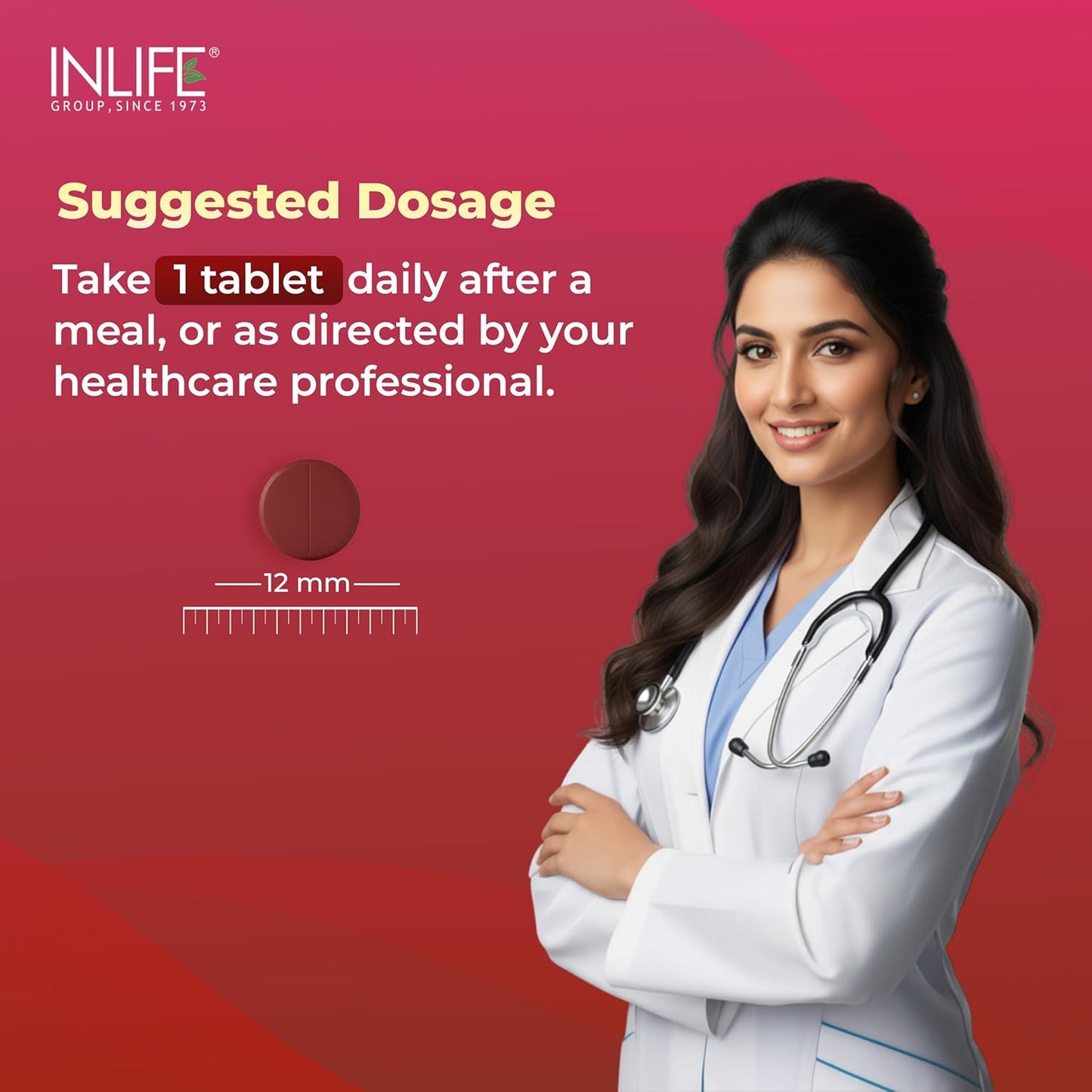 INLIFE Vitamin B12 With Alpha Lipoic Acid, Folic Acid, Inositol, B1, B5 & B6 Supplements Tablet, Supports Nerve Health, Immunity for Men & Women - 120 Tablets (Vit B12, Pack of 1)