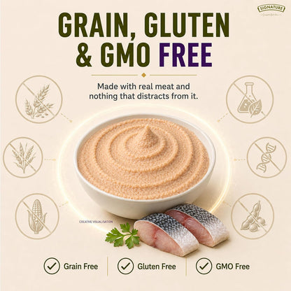 Grain Zero Adult Cat Wet Mousse 80gm | Ocean Fish | Rich in Protein, Promotes Hydration & Easy to Digest | Grain Free, No Artificial Flavours | Packed with Essential Vitamins & Antioxidants