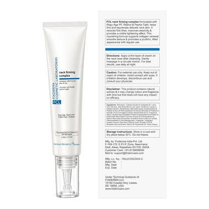 FCL Retinol Neck Firming Complex | Neck Cream for Fine Lines and Wrinkle - 50g