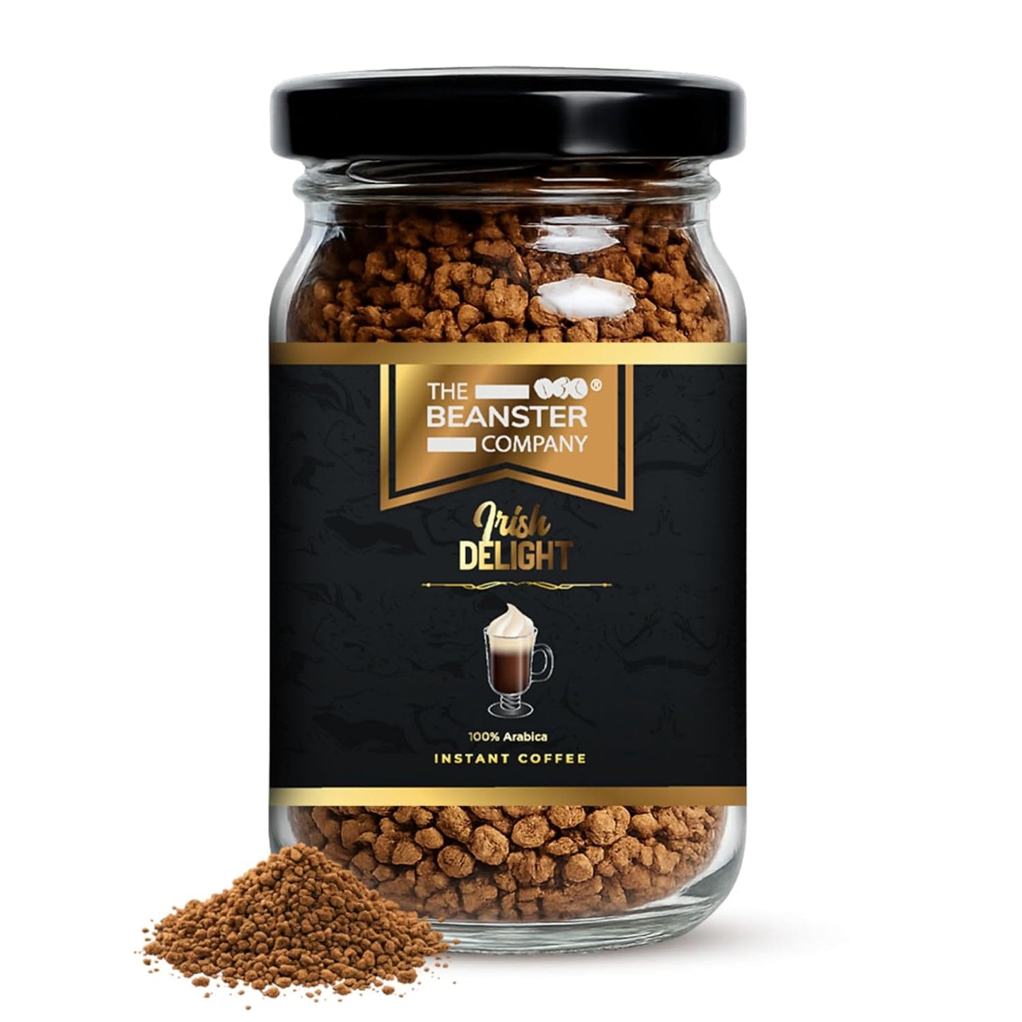 The Beanster Company 100% Arabica Irish Delight Instant Coffee, 50g
