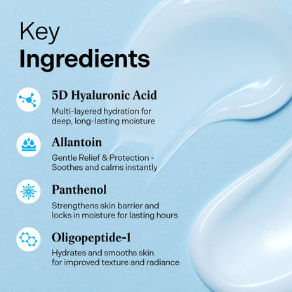 Torriden Dive In Cream (80ml) | Deep Hydrating Korean Face Moisturizer with 5D Hyaluronic Acid, Panthenol & Allantoin | Locks in Moisture, Soothes & Plumps Dry, Dehydrated Skin | Vegan & Cruelty Free