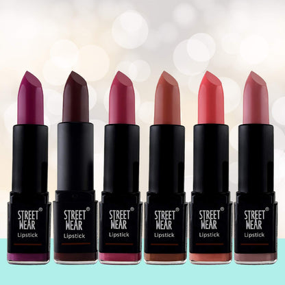 Street Wear Satin Smooth Lipstick, Poison Berry, 4.2g