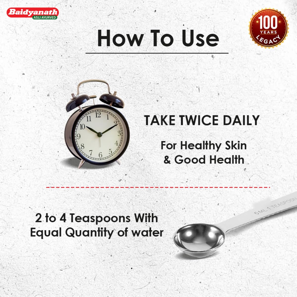 BAIDYANATH Anant Salsa - 450 ml | Herbal Extract for Enhancing Skin Care | Blood Purification, and Hair Health |, 475 Grams