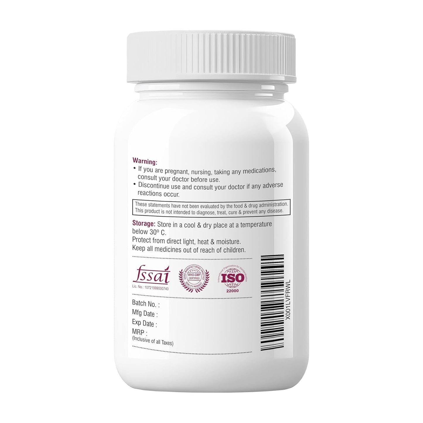Biotrex Nutraceuticals Resveratrol 250mg - 60 Capsule