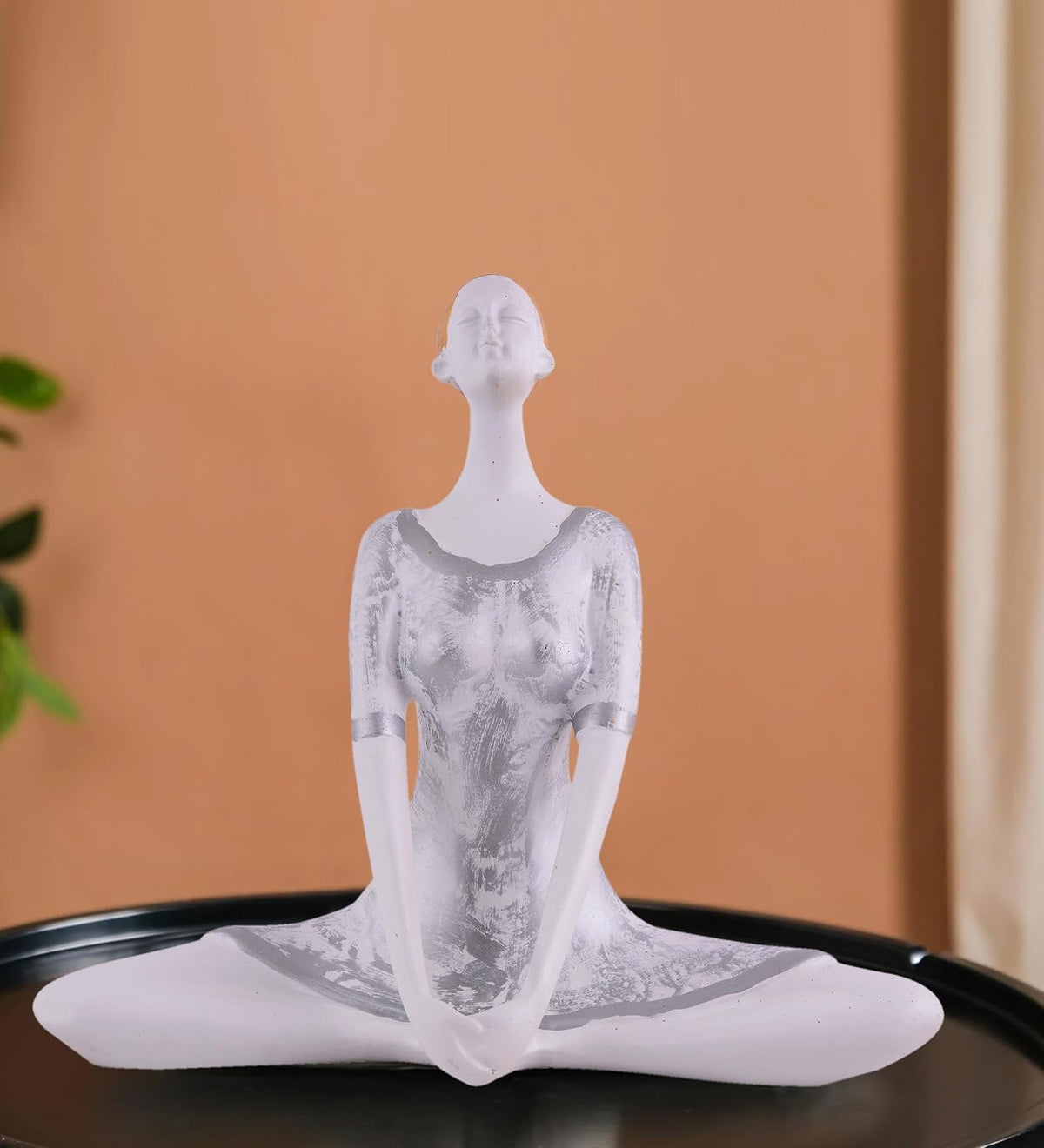 Yoga Lady Home & Office Decor showpiece (y700)