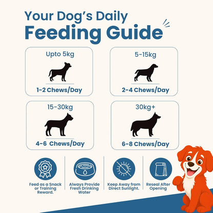 Nootie Happy Chews – Dehydrated Chicken Jerky Blueberry Dog Treats (50g) | All-Natural, Grain-Free Protein Snack