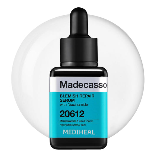 MEDIHEAL Madecassoside Repair Serum, Korean Face Serum with Centella Asiatica & Niacinamide for Blemish Repair, Fades Pigmentation, Dark Spot & Freckles, Soothing Hydrating Skin Barrier Repair Serum (40ml)