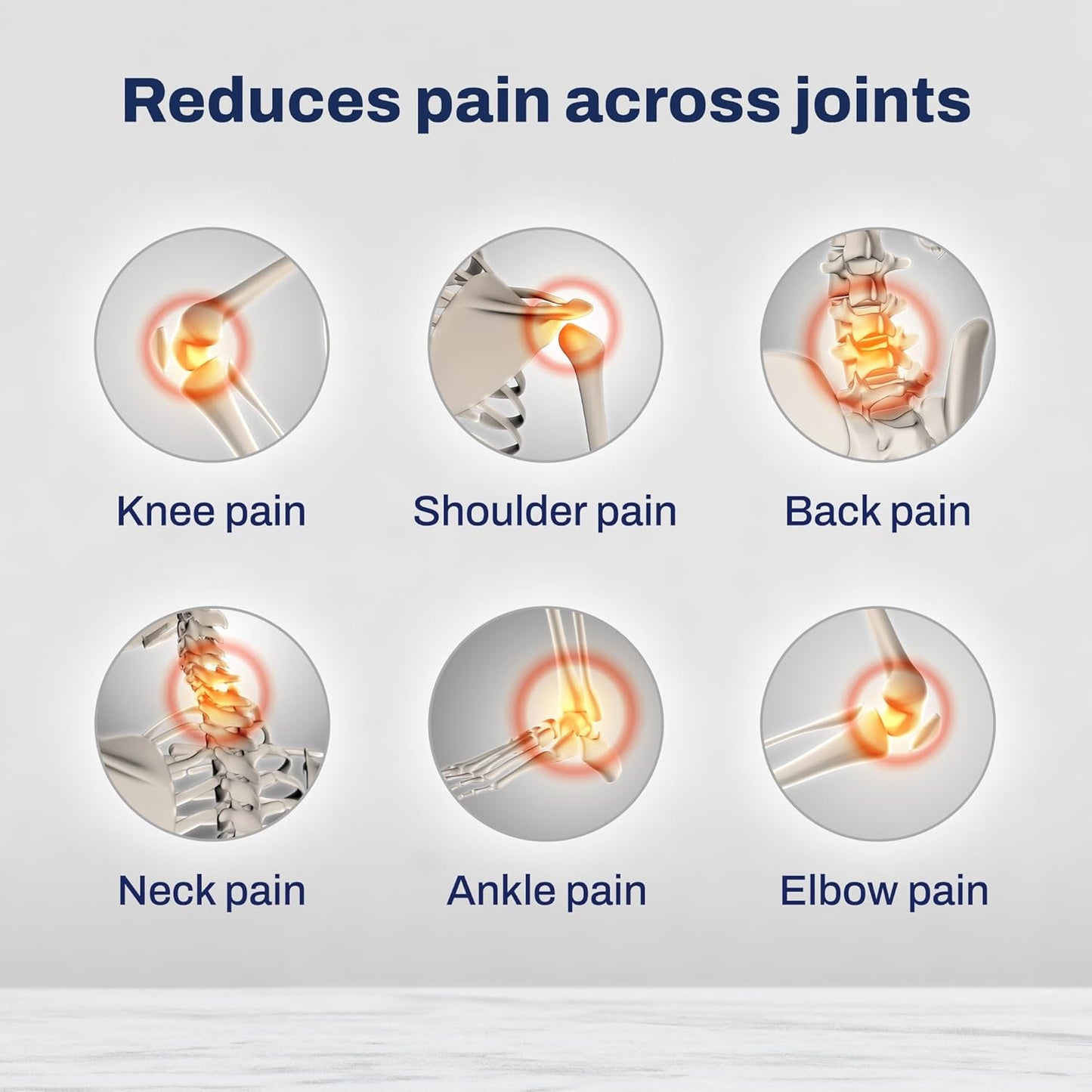 three60+ PAIN RELIEF & JOINT MOBILITY tablets | Reduces Joint Pain & Stiffness | Improves Flexibility | BosPure, Yograj Guggul, Maharasnadi Kwatha, Curcumin | Non-Habit Forming | 60 Tablets