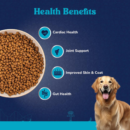 Carniwel Fresh Chicken Adult Dry Dog Food 1kg | Natural Ingredients for Optimal Skin & Coat Health | Highly Palatable | Supports Joint Health | Tailored, Premium Nutrition for Large Dogs