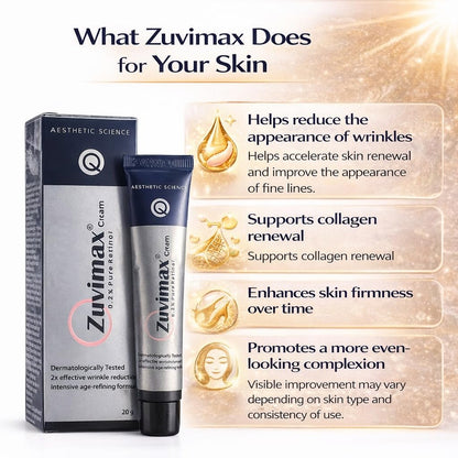 Zuvimax 0.2% Pure Retinol Cream 20gm