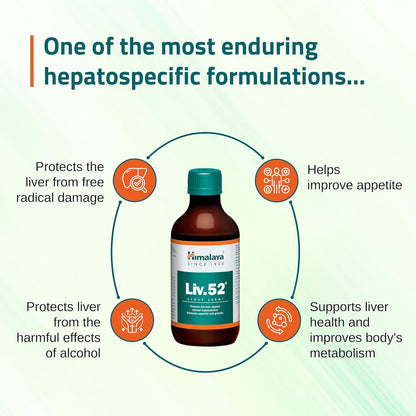 Himalaya Liv.52 Syrup - 200ml