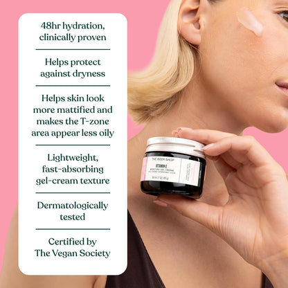 The Body Shop Vitamin E Gel Moisture Cream, 50 ML - Suitable For Combination Skin | 48 Hr Hydration