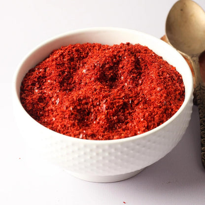 urban platter Korean Gochugaru Hot Pepper Powder, 80 Gm [Coarse Ground Korean Dried Chilli Peppers | Smoky & Spicy| Use For Kimchi And Other Korean Dishes]