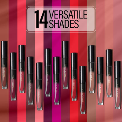 FACESCANADA Comfy Silk Liquid Lipstick - Lunar Brown 11, 3Ml | Satin Matte HD Finish | Luxe Comfort | Longlasting | No Dryness | Smooth Texture | Mulberry Oil & Shea Butter For Plump Hydrated Lips