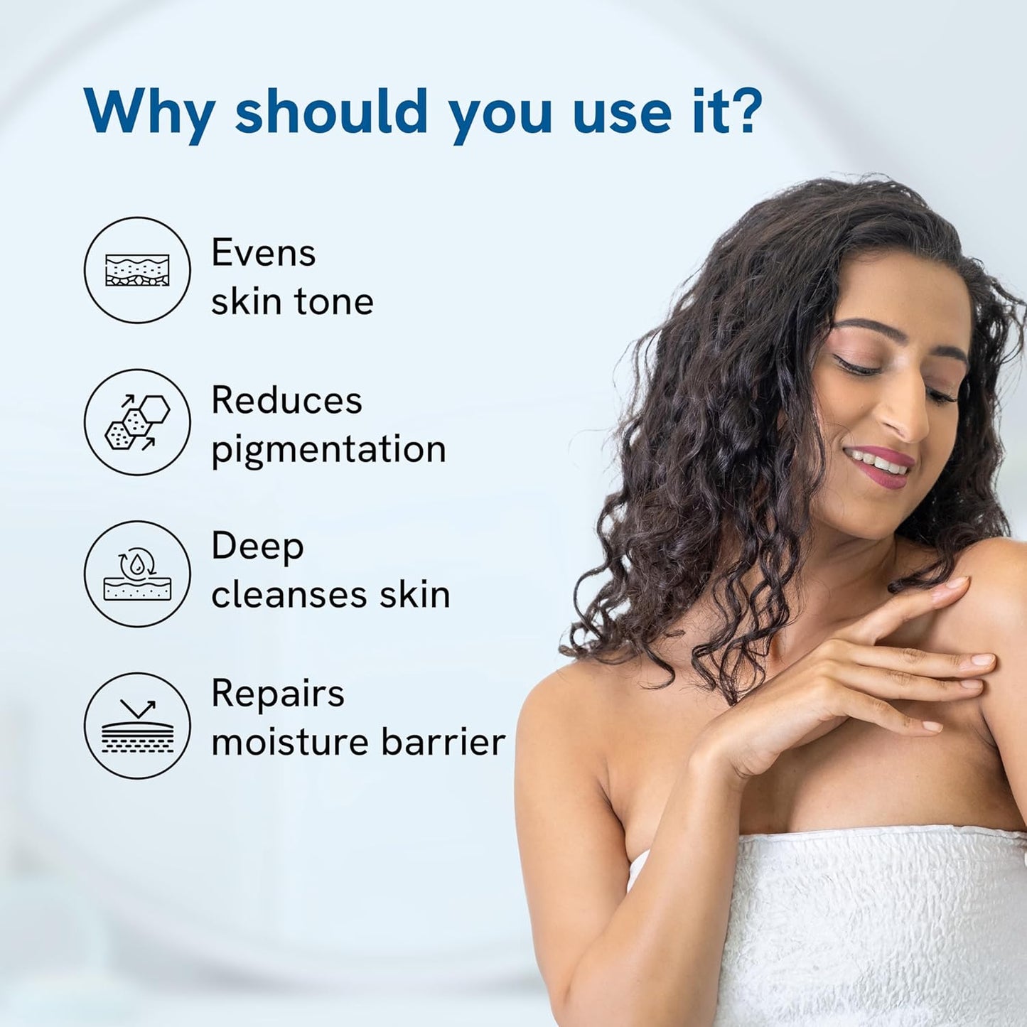 Be Bodywise 5% Niacinamide Brightening Body Wash 700ml | Hydrates & Deep Cleanses Skin | For Glowing & Hydrated Skin | With Aloe vera, Vitamin B3 & E | For All Skin Types