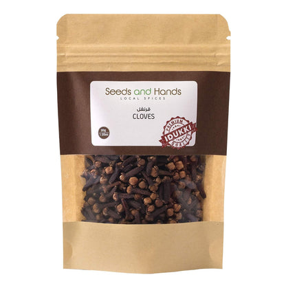Seeds and Hands Idukki Whole Cloves │ Laung │ Kerala Organic [Aromatic │ Long Bold Cloves │ Trial Pack │ Homestead Produce] (30g)