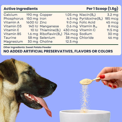 My Fur Child Daily Multivitamins & Minerals for Dogs | Supports Immunity, Energy, Bone Health & Shiny Coat | Comprehensive Blend with 23+ Essential Vitamins andMinerals | Lasts up to 60 Days