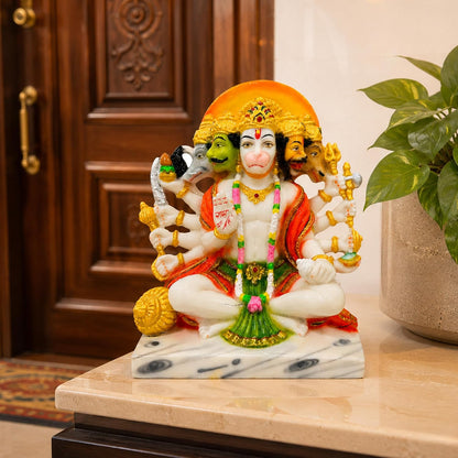 UNOVATE Panchmukhi Hanuman Idol for Door Entrance | Home Temple | Big