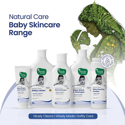 Mother Sparsh Natural Care Baby Diaper Rash Cream-50g | Diaper Rash Cream for Babies with Chamomile, Shea Butter & Zinc Oxide | Protects & Soothes Newborn Sensitive Skin
