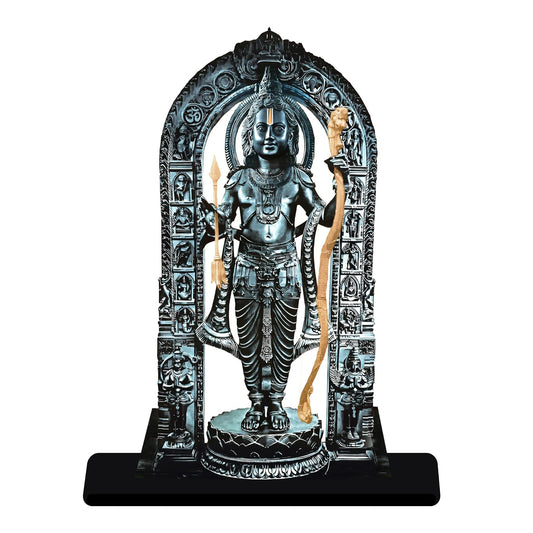 Ram Lalla MDF Cutout Idol Statue, 20 cm x 14 cm, Home Decor, Divine Gift