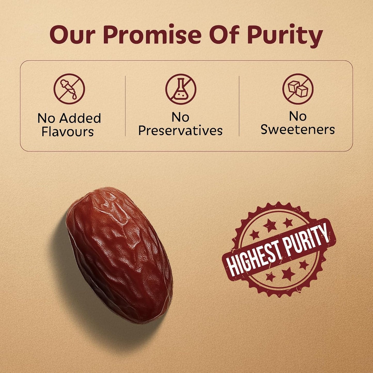 Soully Medjool Dates 400g | Premium Soft & Juicy Medjoul Khajoor | High in Fibre | No Added Sweeteners or Preservatives | Healthy Snacks | Healthy Dates for Snacking & Recipes | Dry Fruits