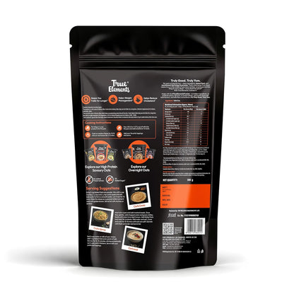 True Elements Rolled Oats 500g -Weight Management | Rich in Protein & Fibre | 100% Wholegrain