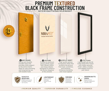 Please Do Not Disturb Cat Wall Art, Framed Poster, Funny Grumpy Cat Quote, Ready to Hang Humorous Quote Poster for Home & Office Décor, Quirky Gift for Cat Lovers Housewarming