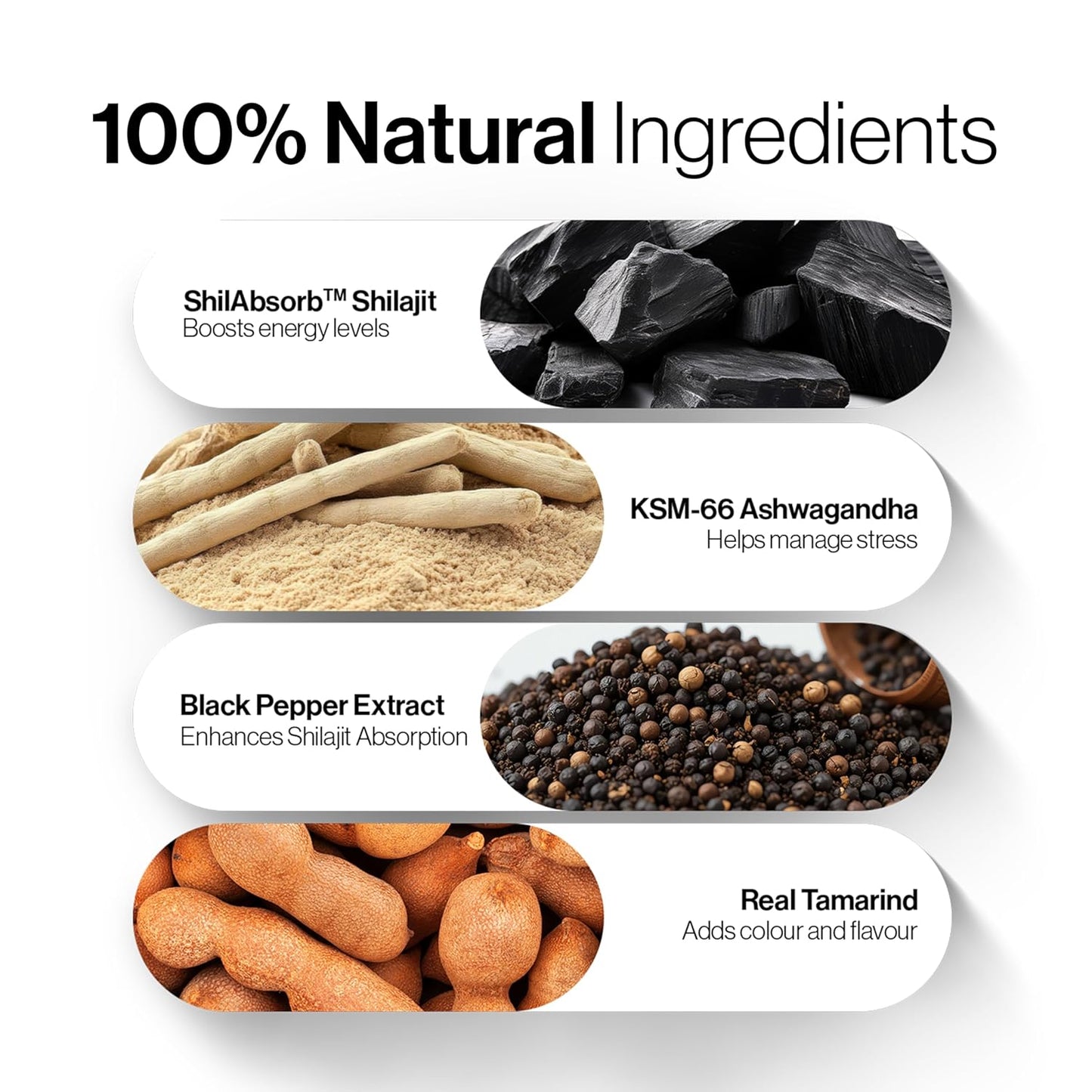 Be Bodywise Pure Himalayan Shilajit/Shilajeet Gummies for Women | 70% Fulvic Acid & KSM-66 Ashwagandha | Boosts Energy, Stamina & Strength | No Added Sugar | 60 Gummies